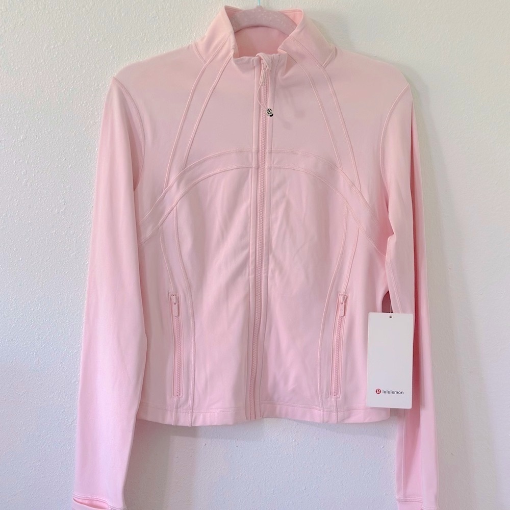 Lululemon 🍋 Define Cropped Jacket 🩷 Strawberry Milkshake